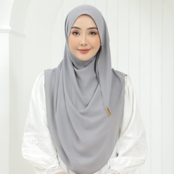 Instant Shawl Kayla - Charcoal