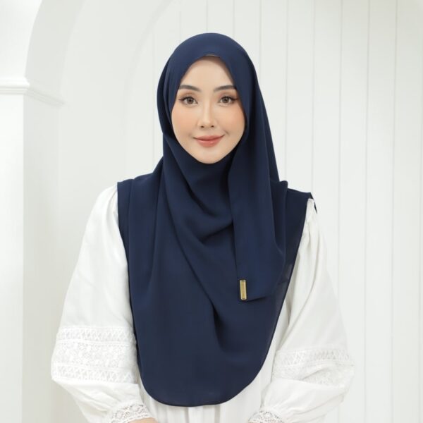 Instant Shawl Kayla - Deep Blue