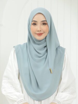 Instant Shawl Kayla - Sea Blue