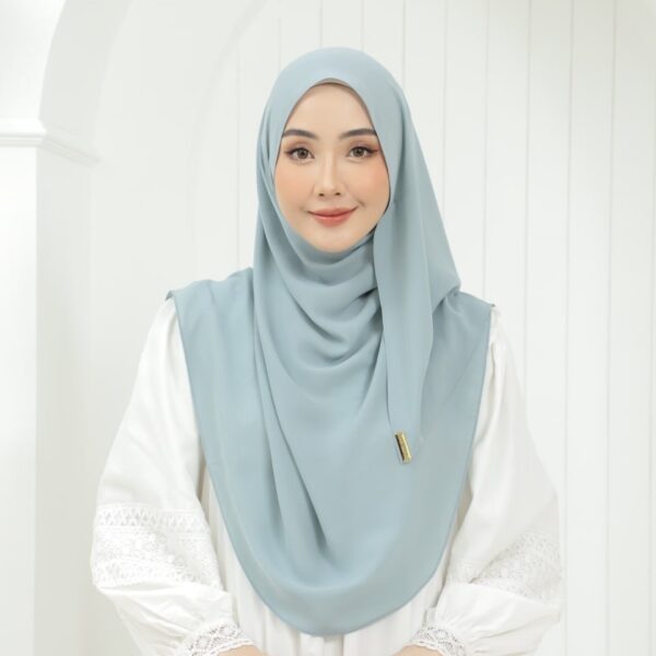 Instant Shawl Kayla - Sea Blue