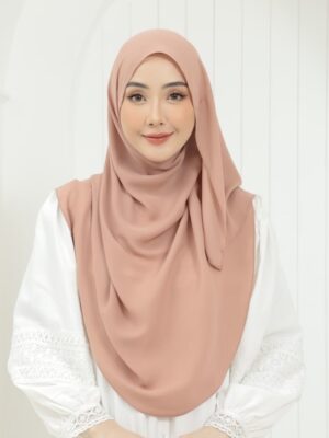 Instant Shawl Kayla - Old Rose