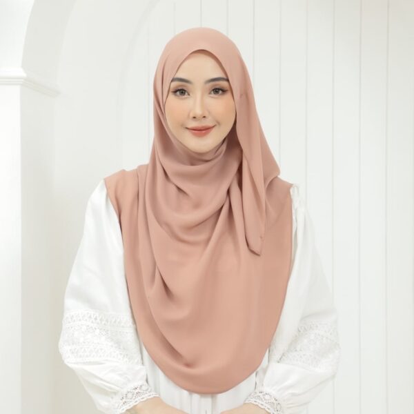 Instant Shawl Kayla - Old Rose