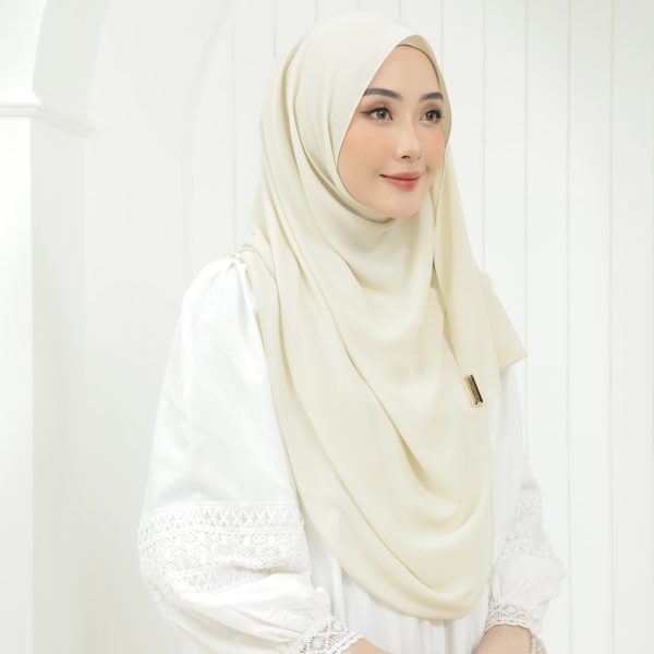 Instant Shawl Kayla - Yougurt - Image 4