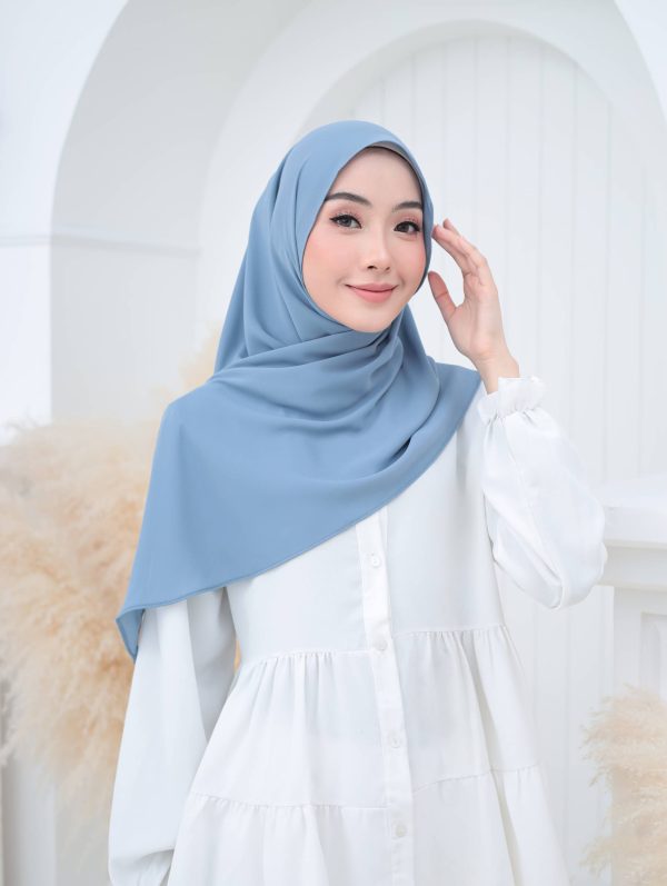Tyra Tri Shawl - Bluestone - Image 2