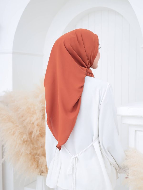 Tyra Tri Shawl - Papaya - Image 3
