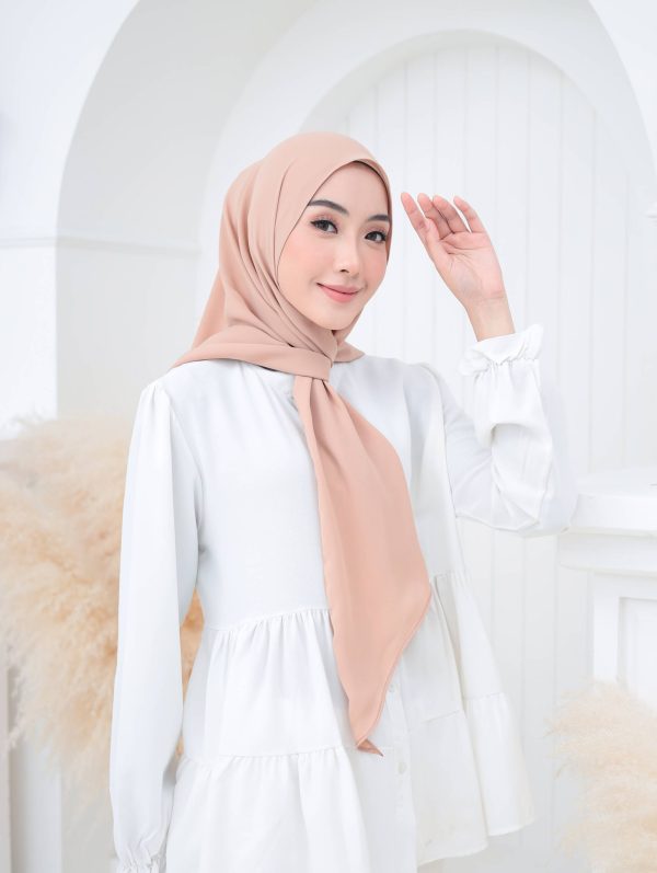 Tyra Tri Shawl - Latte - Image 2