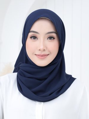 Tyra Tri Shawl - Diamond Blue