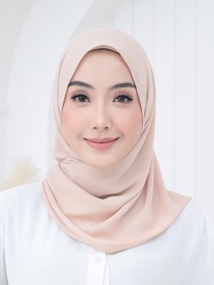 Tyra Tri Shawl - MilkTea