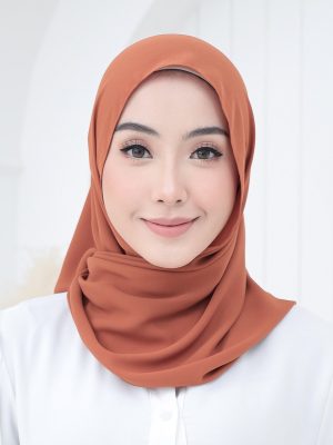 Tyra Tri Shawl - Papaya