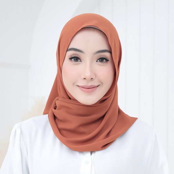 Tyra Tri Shawl - Papaya