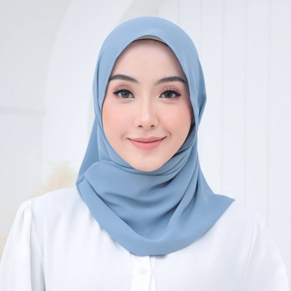 Tyra Tri Shawl - Bluestone