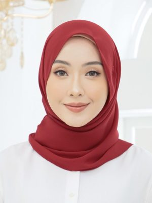 Tyra Tri Shawl - Red Velvet