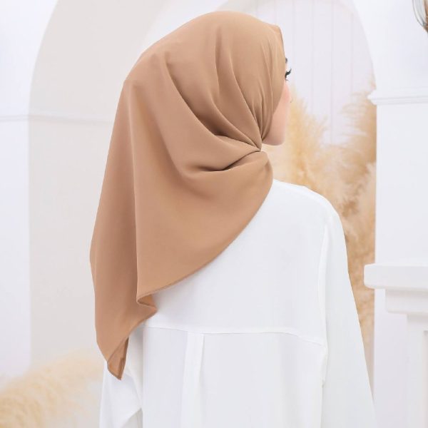 Tyra Tri Shawl - Mocha - Image 3