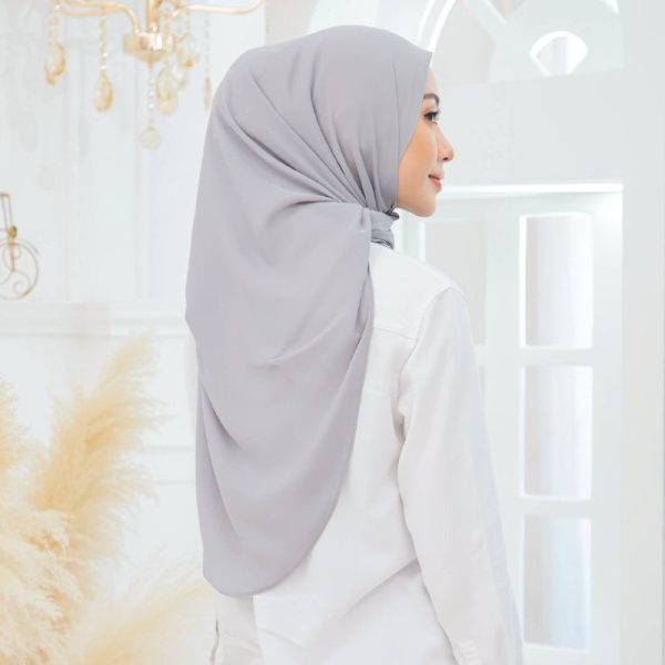 Tyra Curve Shawl - greyish - Image 2