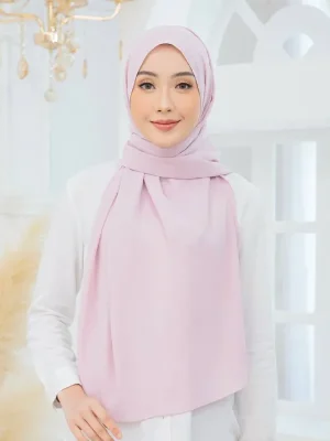 Tyra Curve Shawl - Lavender