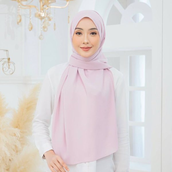Tyra Curve Shawl - Lavender - Image 3