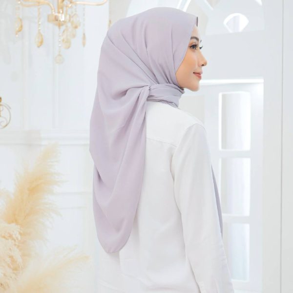 Tyra Curve Shawl - Lilac - Image 2
