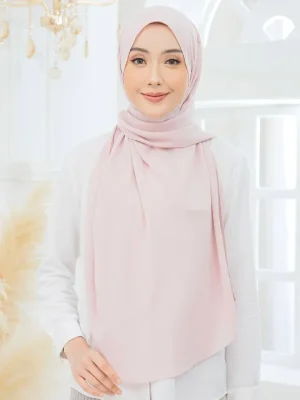 Tyra Curve Shawl - Milkshake