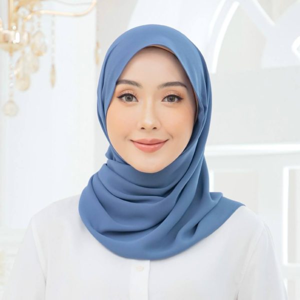 Tyra Tri Shawl - Denim