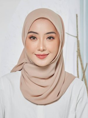 Tyra Tri Shawl - Nude