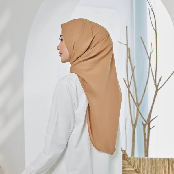 Tyra Curve Shawl - Cappucino - Image 2