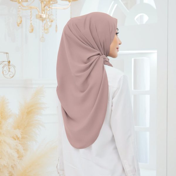 Tyra Curve Shawl - Plum Wood - Image 2