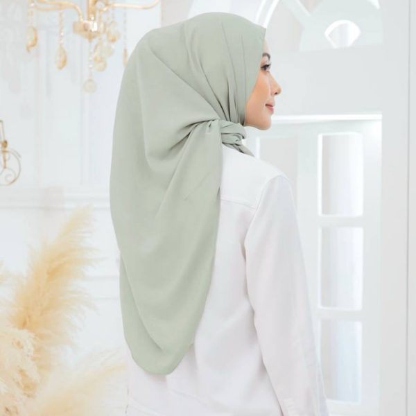 Tyra Curve Shawl - Sage - Image 2