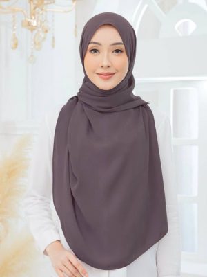 Tyra Curve Shawl - Sour Plum