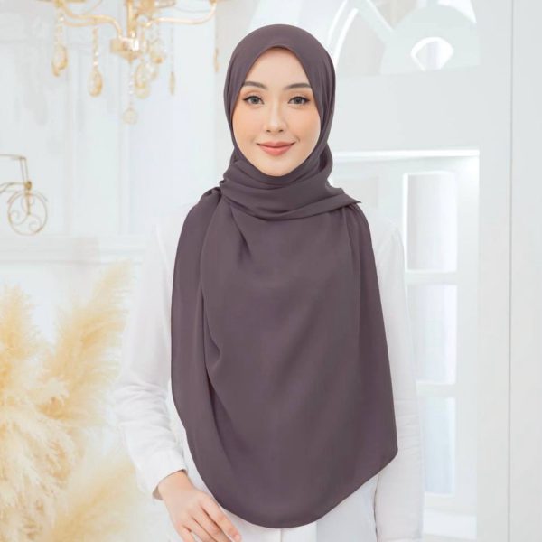 Tyra Curve Shawl - Sour Plum