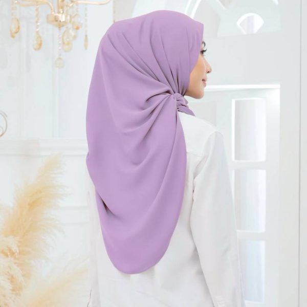 Tyra Curve Shawl - Violet - Image 2