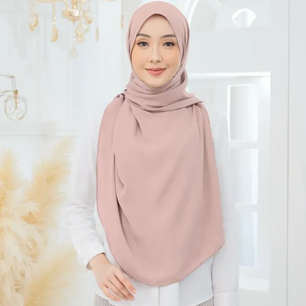 Tyra Curve Shawl - Periwinkle