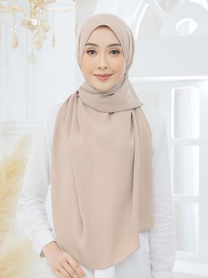 Tyra Curve Shawl - Sandy