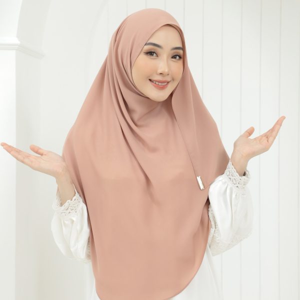 Instant Shawl Kayla - Old Rose - Image 4