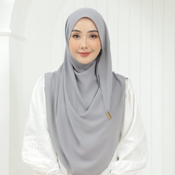 Instant Shawl Kayla - Charcoal - Image 3