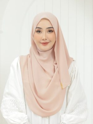 Instant Shawl Kayla - Sweet Peach