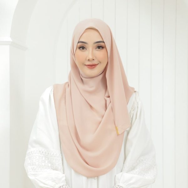 Instant Shawl Kayla - Sweet Peach