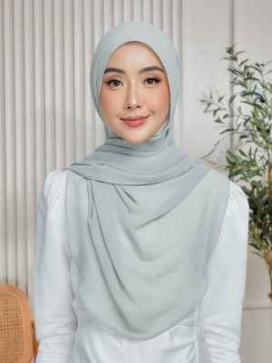 Semi Lazy Shawl - Pistachio