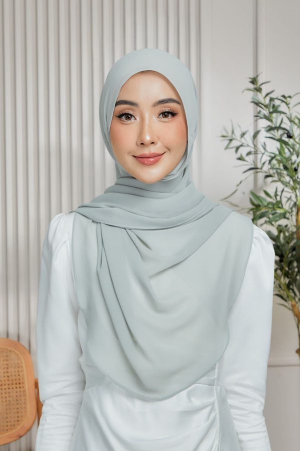 Semi Lazy Shawl - Pistachio