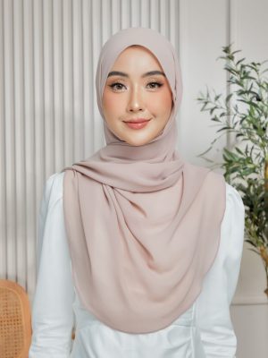 Semi Lazy Shawl - Pink Blush