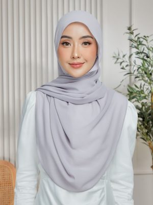 Semi Lazy Shawl - Lilac Skies