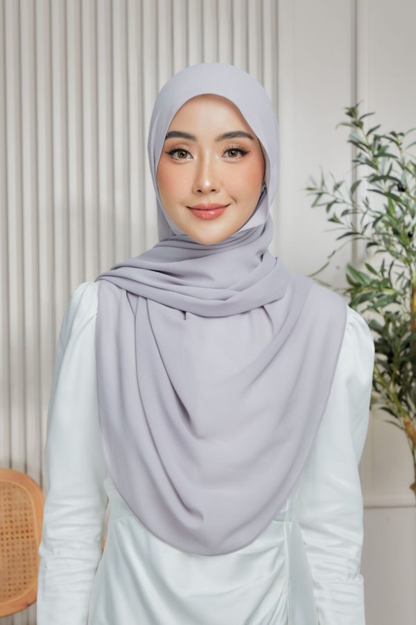 Semi Lazy Shawl - Lilac Skies
