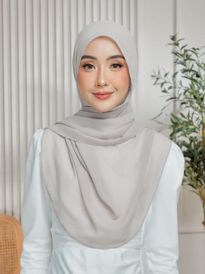 Semi Lazy Shawl - Oatmeal