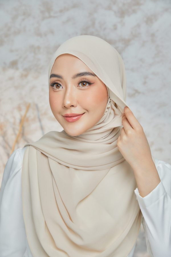 Semi Lazy Shawl - Cheese Cake - Image 3