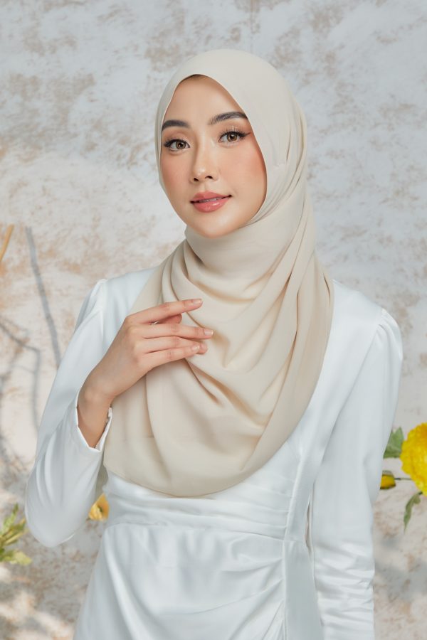 Semi Lazy Shawl - Cheese Cake - Image 4