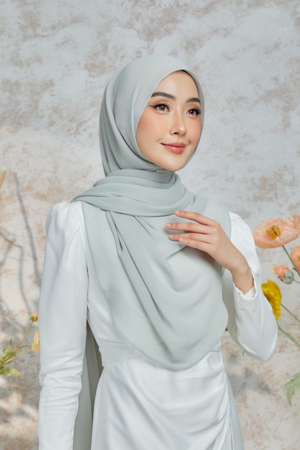 Semi Lazy Shawl - Pistachio - Image 2