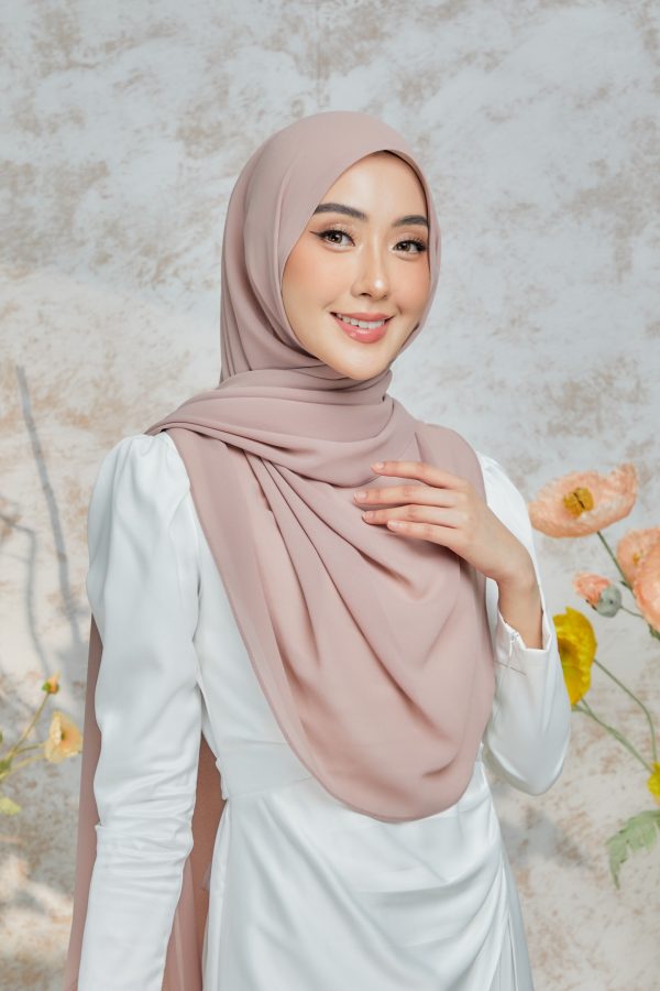 Semi Lazy Shawl - Rose Dusk - Image 2