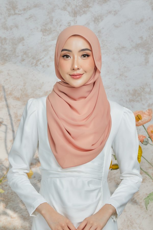 Semi Lazy Shawl - Sweety Pink - Image 3